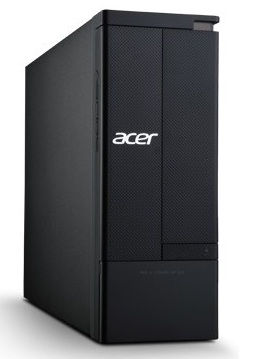 Acer Aspire 1935-001 Intel Pentium G G630 4 GB DDR3-SDRAM 1 TB AMD Radeon HD 7350 Windows 7 Home Premium Desktop PC Black