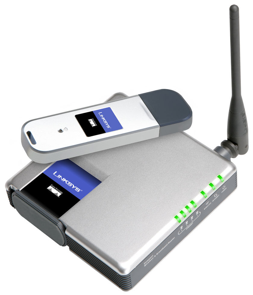 Linksys Compact Wireless-G Network Kit for USB 54 Mbit/s