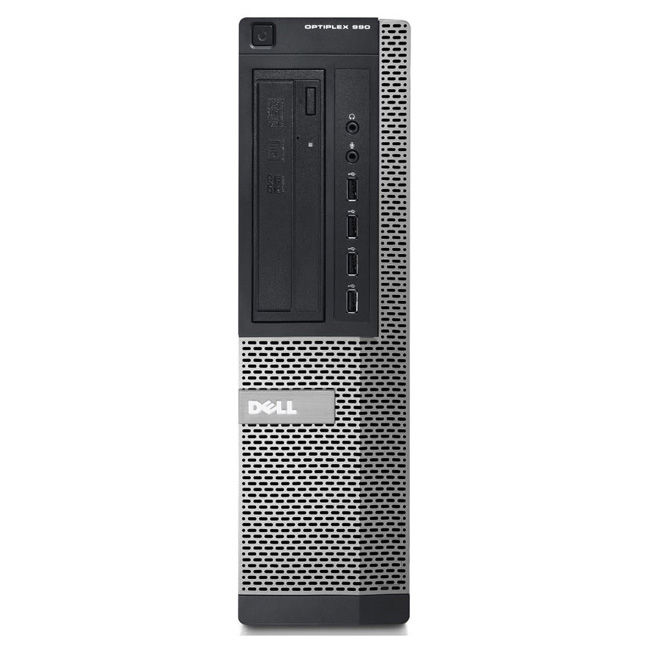 DELL OptiPlex 990 Intel® Core™ i7 i7-2600 8 GB DDR3-SDRAM 1 TB HDD AMD Radeon HD 6450 Windows 7 Professional Desktop PC Black, Silver