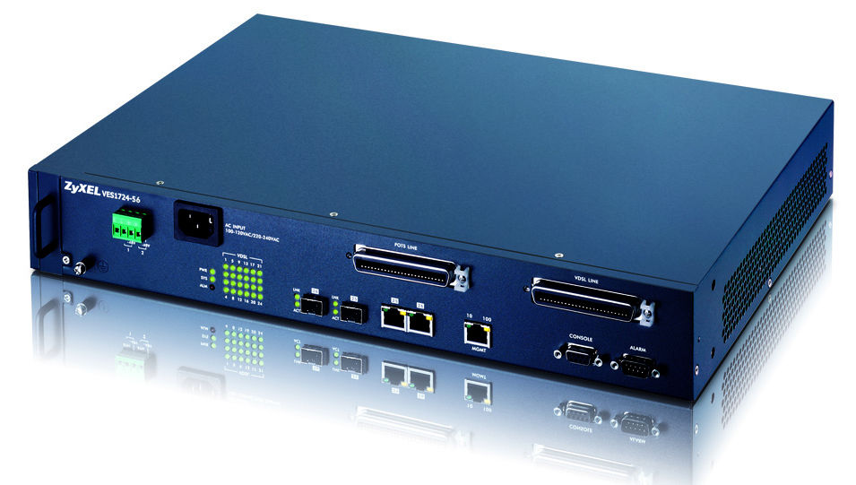 Zyxel VES1724-56 Managed Gigabit Ethernet (10/100/1000) 1U Black