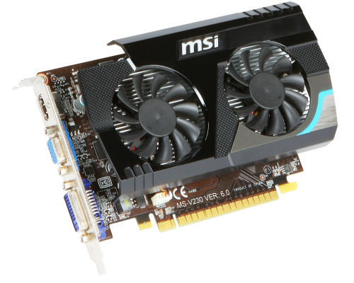 MSI GeForce GT 620 1GB OC NVIDIA GDDR3