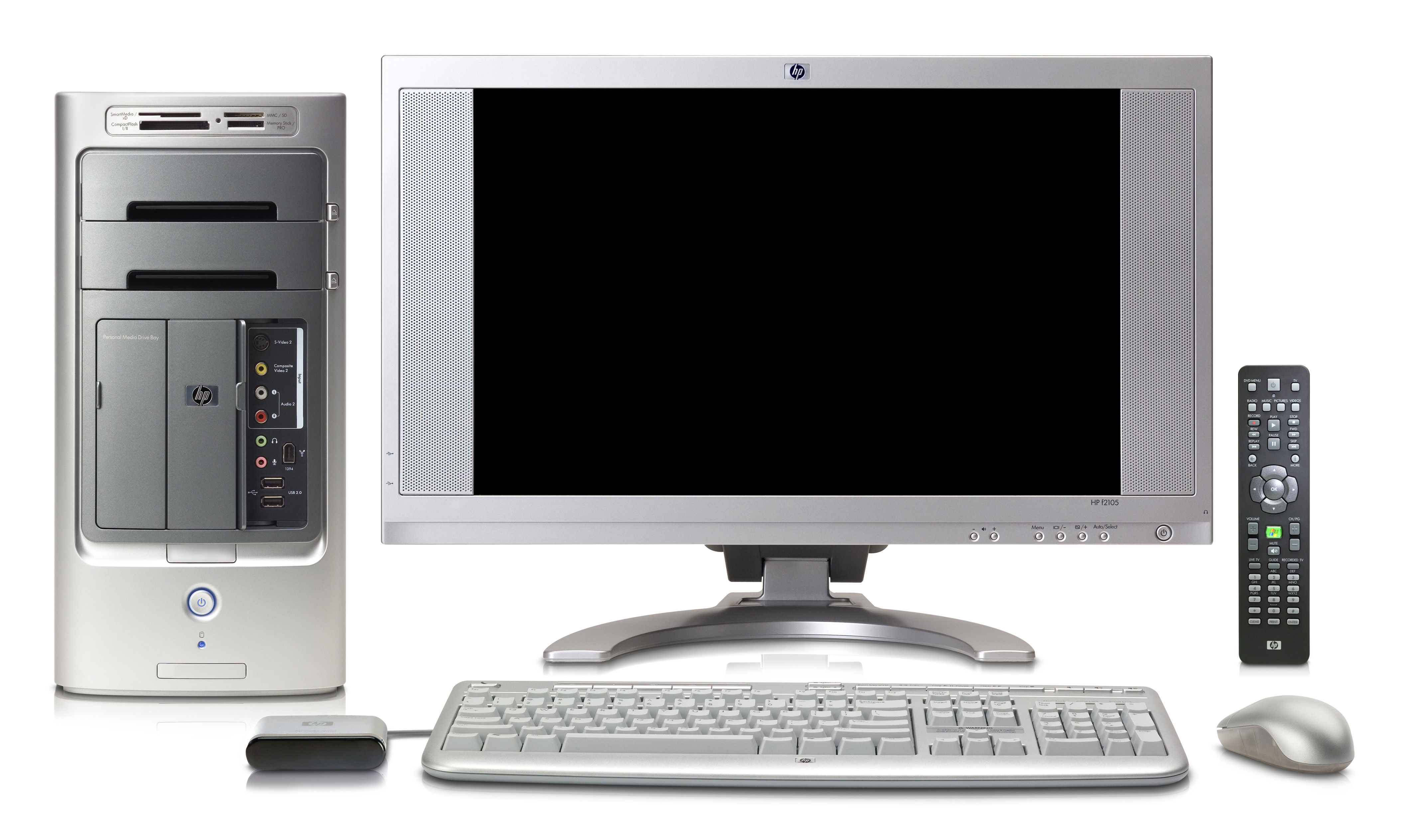 HP Media Center m7277c-b Desktop PC Bundle