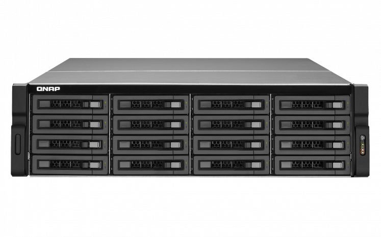QNAP TS-EC1679U-RP 10Gbit/s 16x1TB Rack (3U) Intel® Xeon® E3 Family E3-1225 4 GB DDR3 16 TB Linux Black