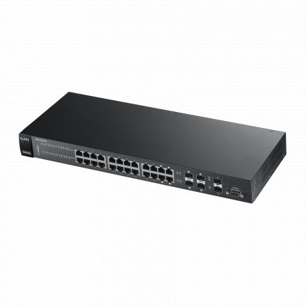 Zyxel XGS1910-24 Managed L2 Gigabit Ethernet (10/100/1000) Black