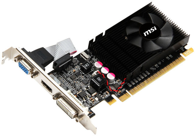 MSI V809-205R graphics card NVIDIA GeForce GT 610 2 GB GDDR3