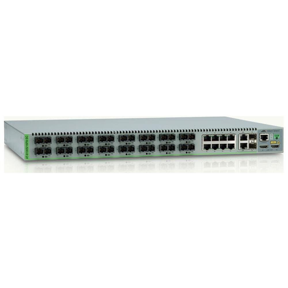 Allied Telesis AT-8100S/16F8-SC Managed L3 Grey