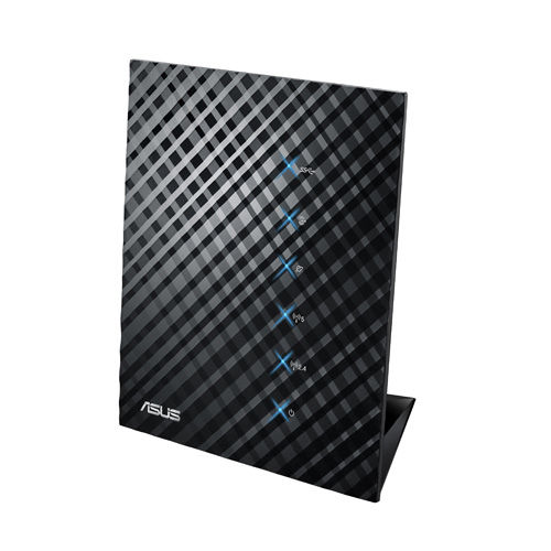 ASUS RT-N65U wireless router Gigabit Ethernet Dual-band (2.4 GHz / 5 GHz) Black