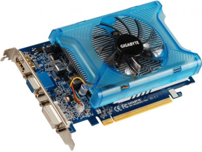 GIGABYTE GV-N220-1GI graphics card NVIDIA GeForce GT 220 1 GB GDDR3