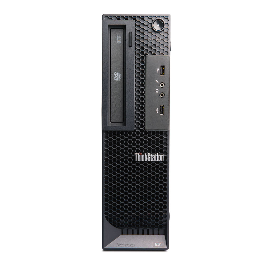 Lenovo ThinkStation E31 Intel® Core™ i3 i3-2120 4 GB DDR3-SDRAM Windows 7 Professional SFF Workstation Black