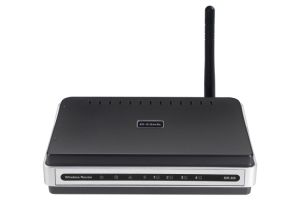 D-Link DIR-300 wireless router Black