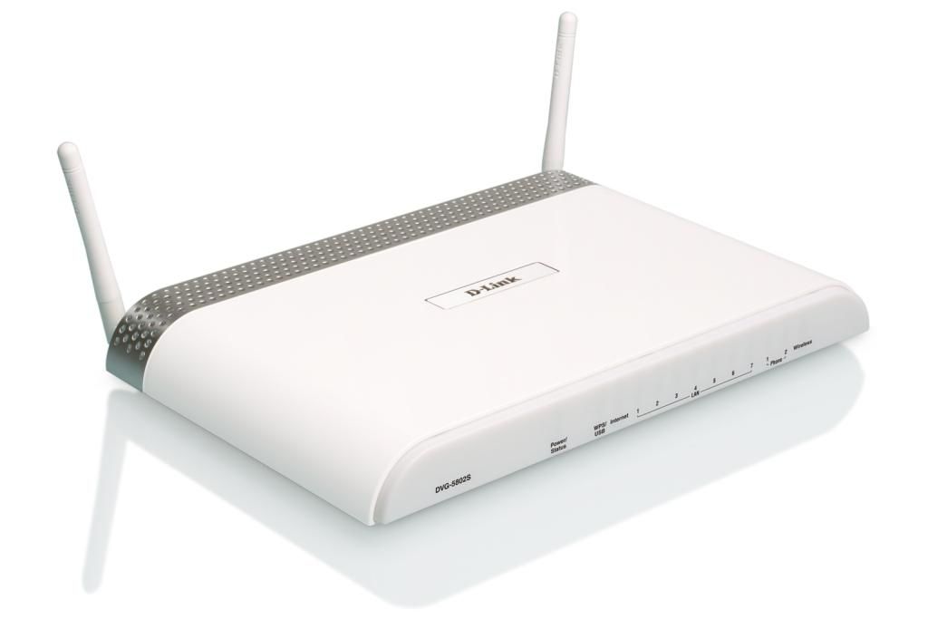 D-Link DVG-5802S wireless router White