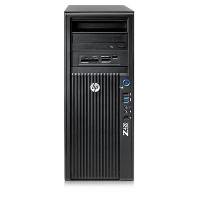 HP 420 + NVIDIA Quadro 2000 Intel® Xeon® E5 Family E5-1620 8 GB DDR3-SDRAM Windows 7 Professional Minitower Workstation