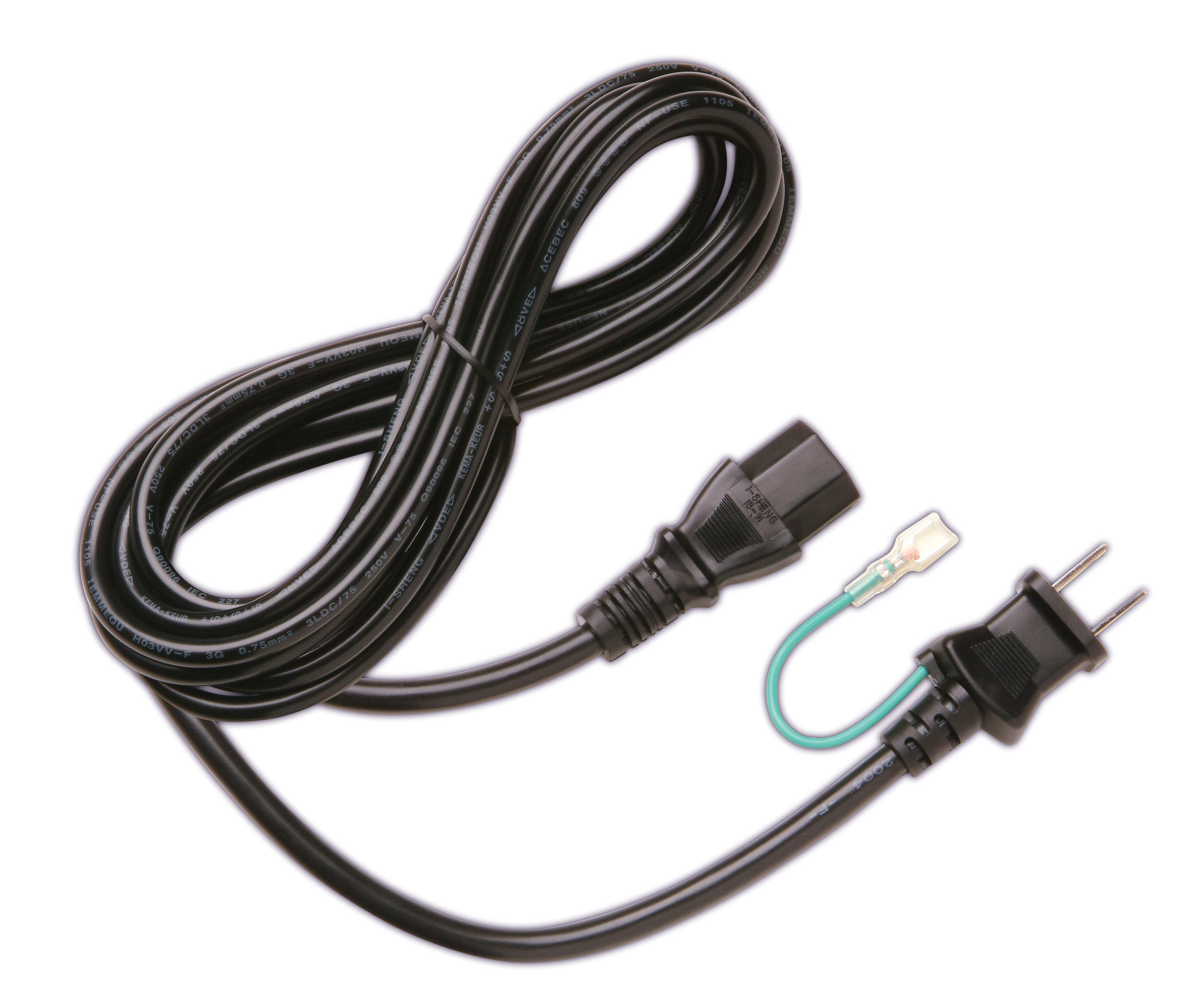 HP Option 932 C13 Power Cord battery size adapter