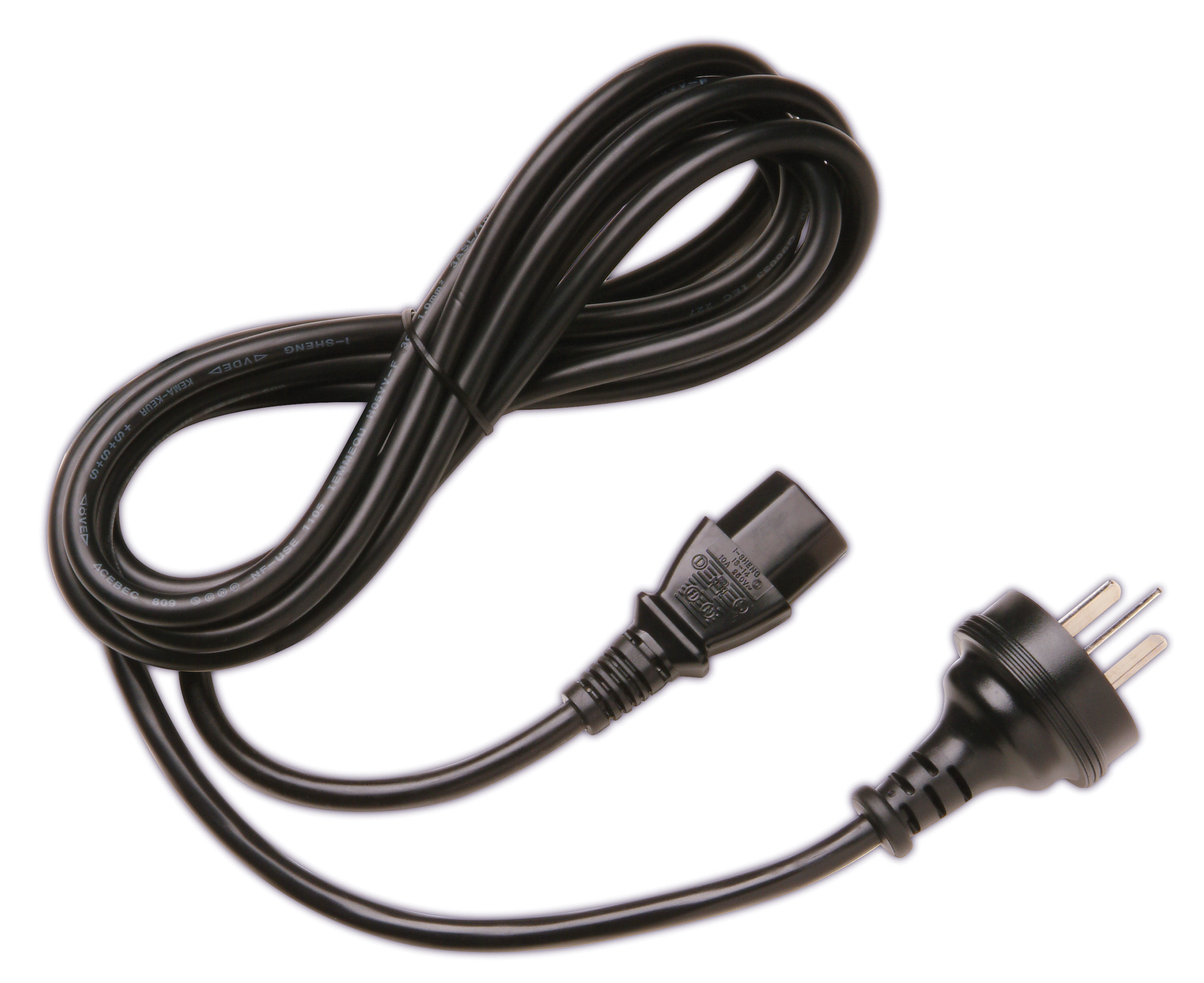 HP Option 922 C13 Power Cord battery size adapter