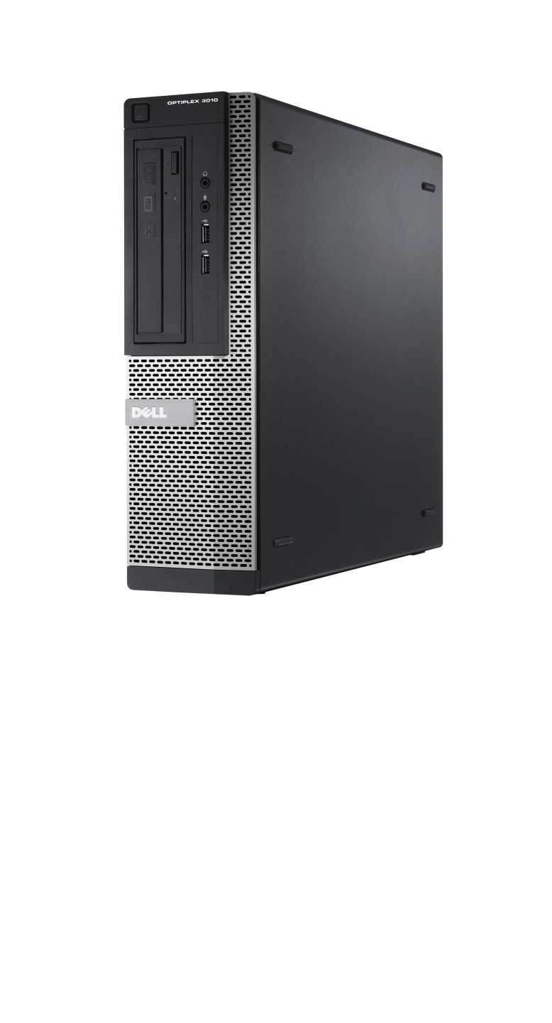 DELL OptiPlex 3010 + 1250c Intel® Core™ i3 i3-2120 4 GB DDR3-SDRAM 250 GB Windows 7 Professional Desktop PC Black