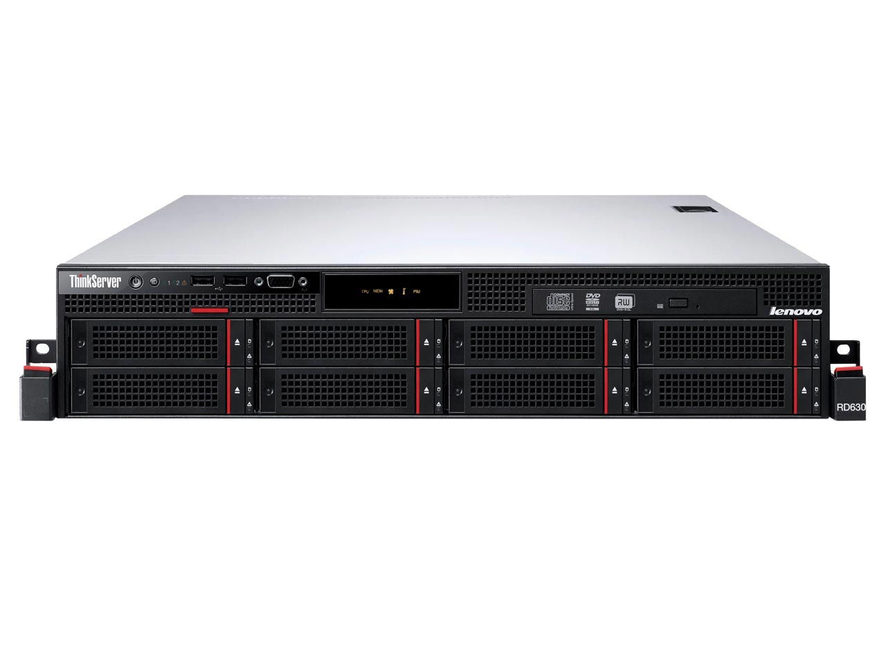 Lenovo ThinkServer RD630 server 0 GB Rack (2U) Intel® Xeon® E5 Family E5-2640 2.5 GHz 4 GB DDR3-SDRAM 800 W