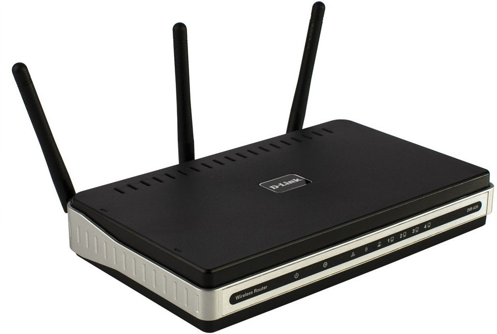D-Link DIR-635/A wireless router Fast Ethernet Black, White