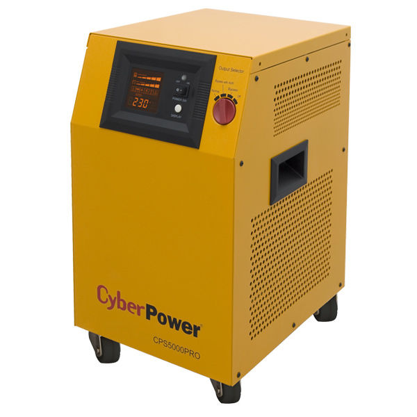 CyberPower CPS5000PRO uninterruptible power supply (UPS) Double-conversion (Online) 5 kVA 3500 W 3 AC outlet(s)