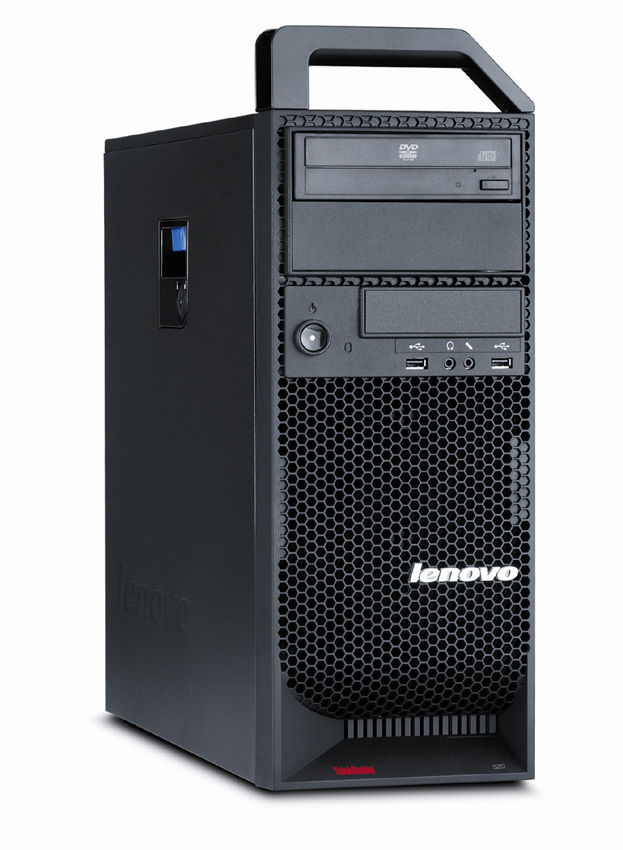 Lenovo ThinkStation S20 Intel® Xeon® 5000 Sequence E5502 2 GB DDR3-SDRAM 250 GB HDD DOS License Tower Workstation Black