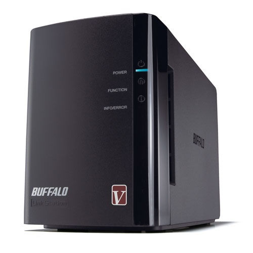 Buffalo LinkStation Pro Duo Diskless Desktop 0 TB Black