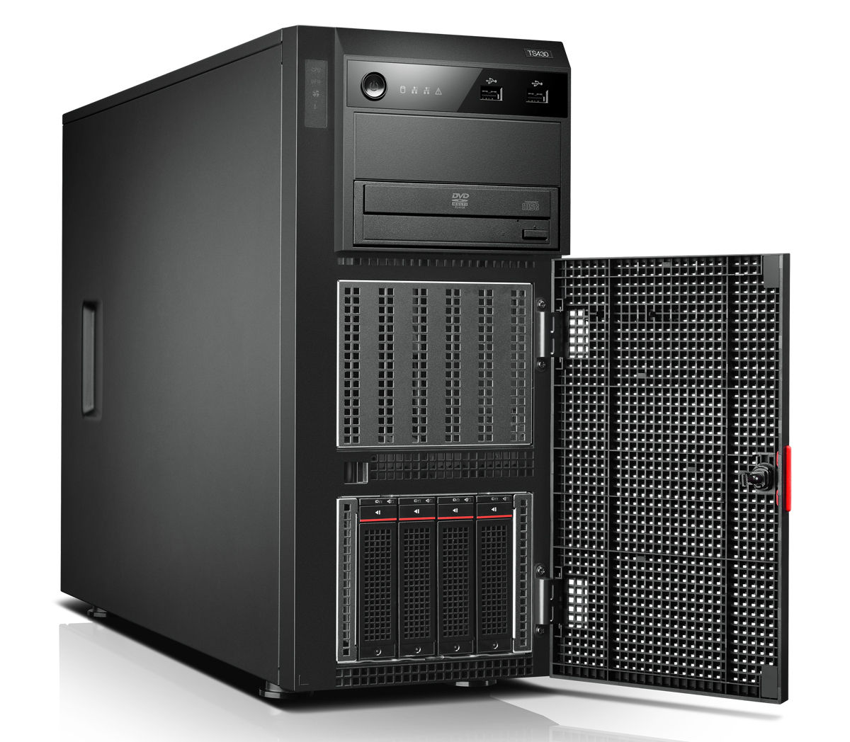 Lenovo ThinkServer TS430 server 1.5 TB Tower (5U) Intel® Xeon® E3 V2 Family E3-1220V2 3.1 GHz 4 GB DDR3-SDRAM 405 W
