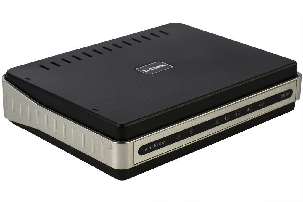 D-Link DIR-100 wired router Fast Ethernet Black
