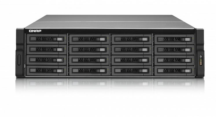 QNAP TS-EC1679U-RP, 16x 1 TB Rack (3U) Intel® Xeon® E3 Family E3-1225 4 GB DDR3 16 TB Linux Black