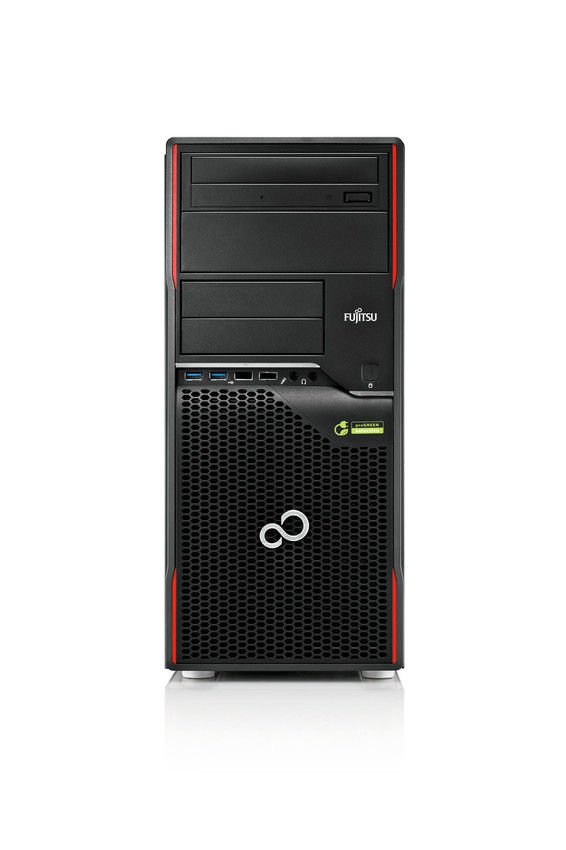 Fujitsu CELSIUS W420 Intel® Core™ i7 i7-3770 4 GB DDR3-SDRAM 500 GB HDD AMD FirePro V3900 Windows 7 Professional Minitower Workstation Black