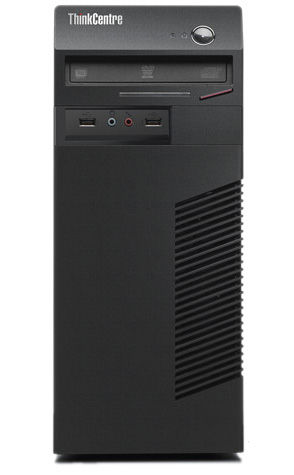 Lenovo ThinkCentre M71e Intel® Core™ i3 i3-2130 4 GB DDR3-SDRAM 500 GB Windows 7 Professional Tower PC Black