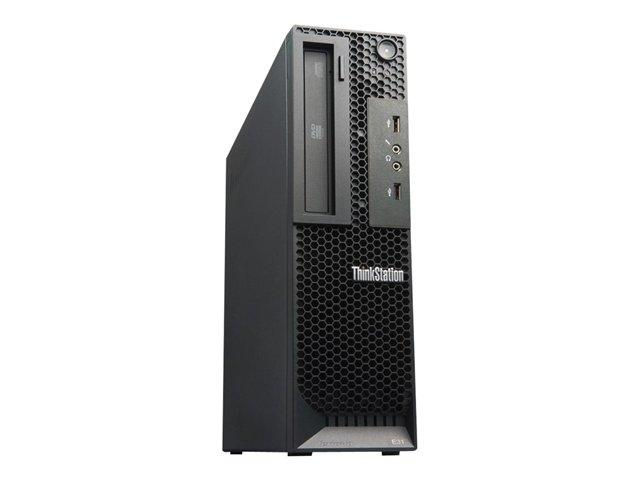 Lenovo ThinkStation E31 Intel® Xeon® E3 Family E3-1230 4 GB DDR3-SDRAM Windows 7 Professional SFF Workstation Black