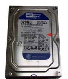 Fujitsu WDC:WD3200AAJS-320 internal hard drive 320 GB 7200 RPM 3.5" Serial ATA