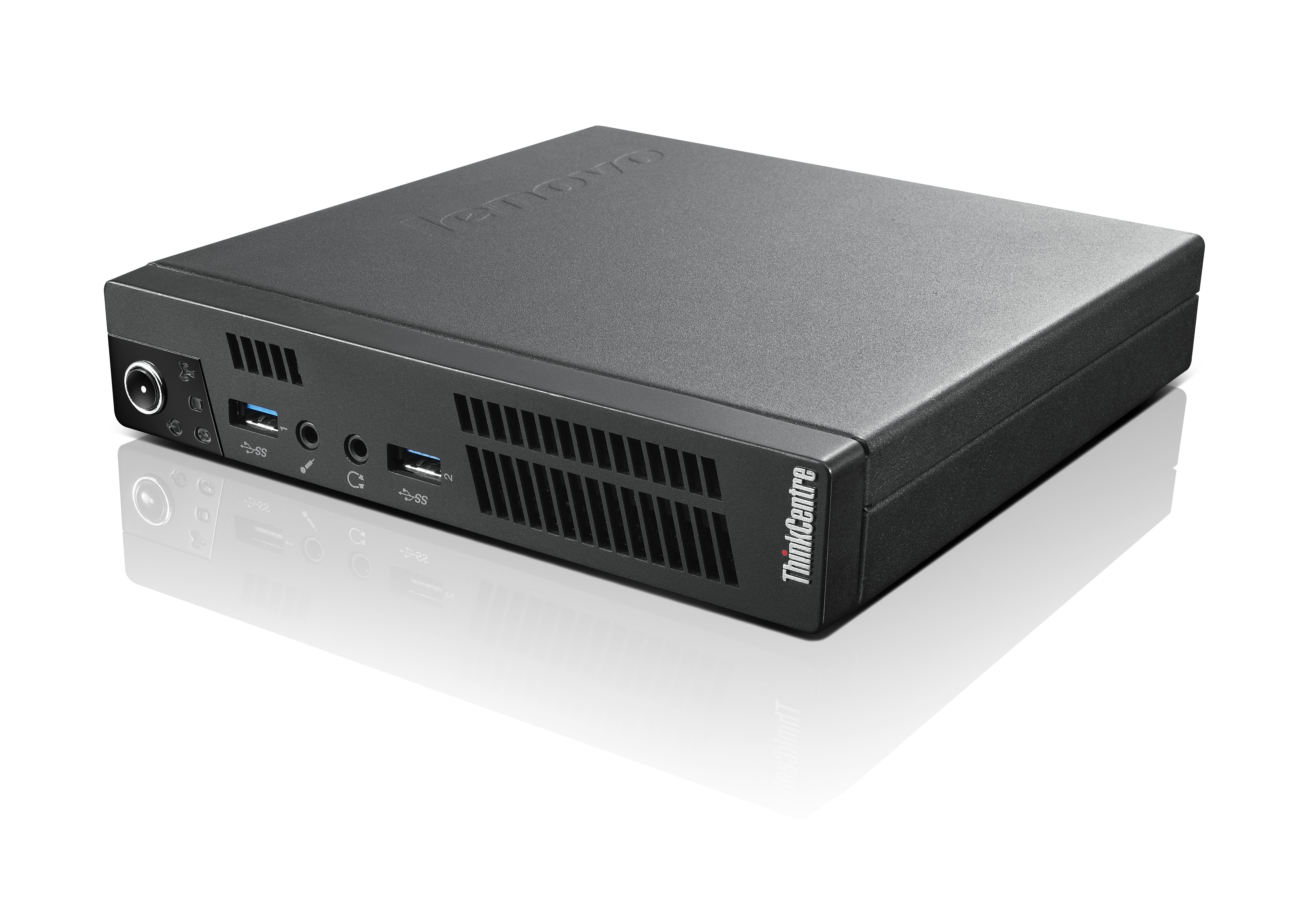 Lenovo ThinkCentre M72e Intel® Core™ i3 i3-2120T 2 GB DDR3-SDRAM 320 GB Windows 7 Professional USFF PC Black