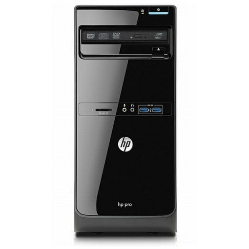 HP Pro 3500 MT + LZ858AA Intel® Core™ i5 i5-2400 4 GB DDR3-SDRAM 500 GB Windows 7 Professional Micro Tower PC Black