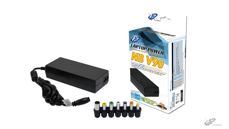 FSP NBV90 power adapter/inverter Indoor 90 W Black