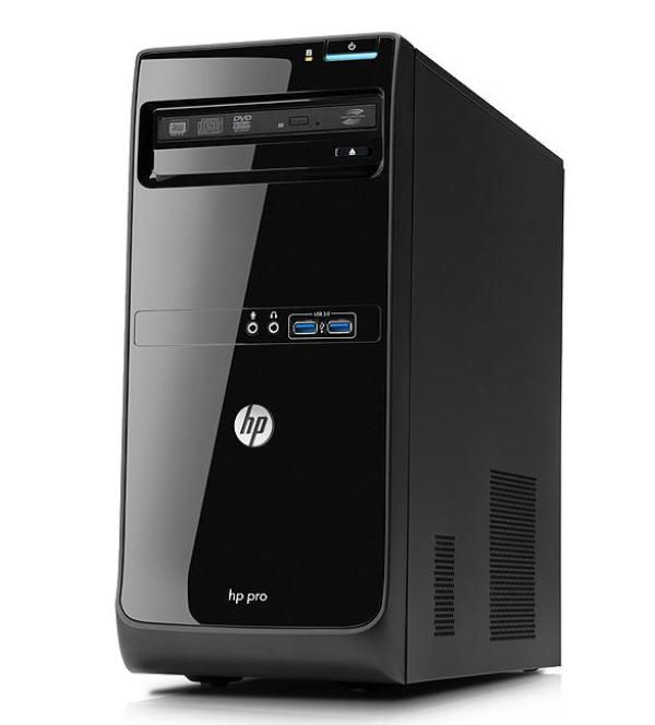 HP Pro 3400 2 GB DDR3-SDRAM 500 GB Windows 7 Professional Micro Tower PC Black