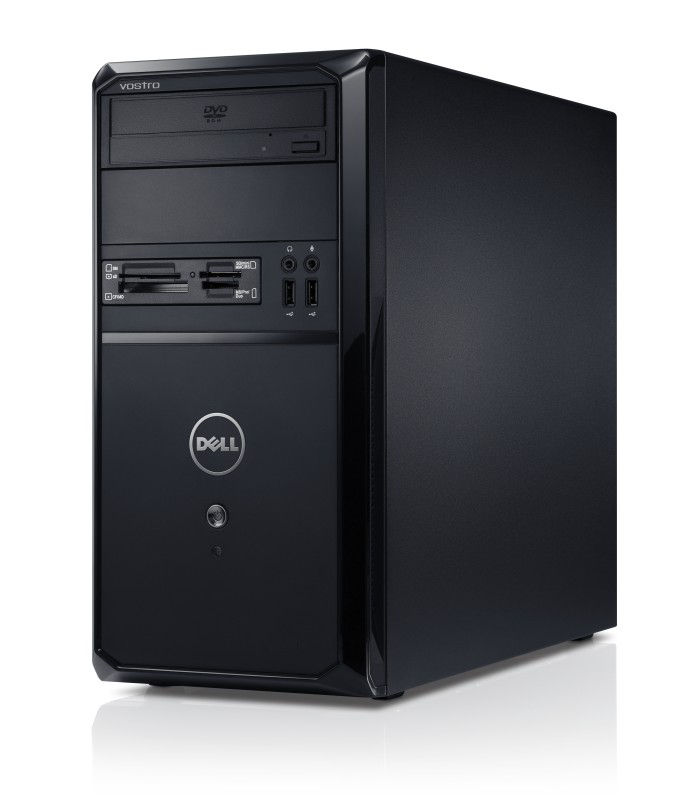 DELL Vostro 260 Intel® Core™ i3 i3-2120 4 GB DDR3-SDRAM 500 GB Windows 7 Professional Mini Tower PC Black
