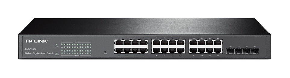 TP-Link TL-SG2424 network switch Managed Black