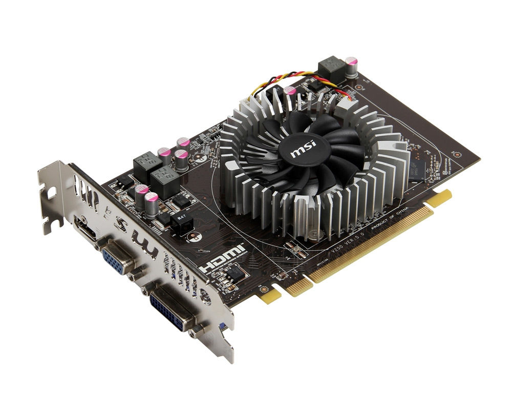 MSI V250-054R graphics card AMD Radeon HD6670 2 GB GDDR3