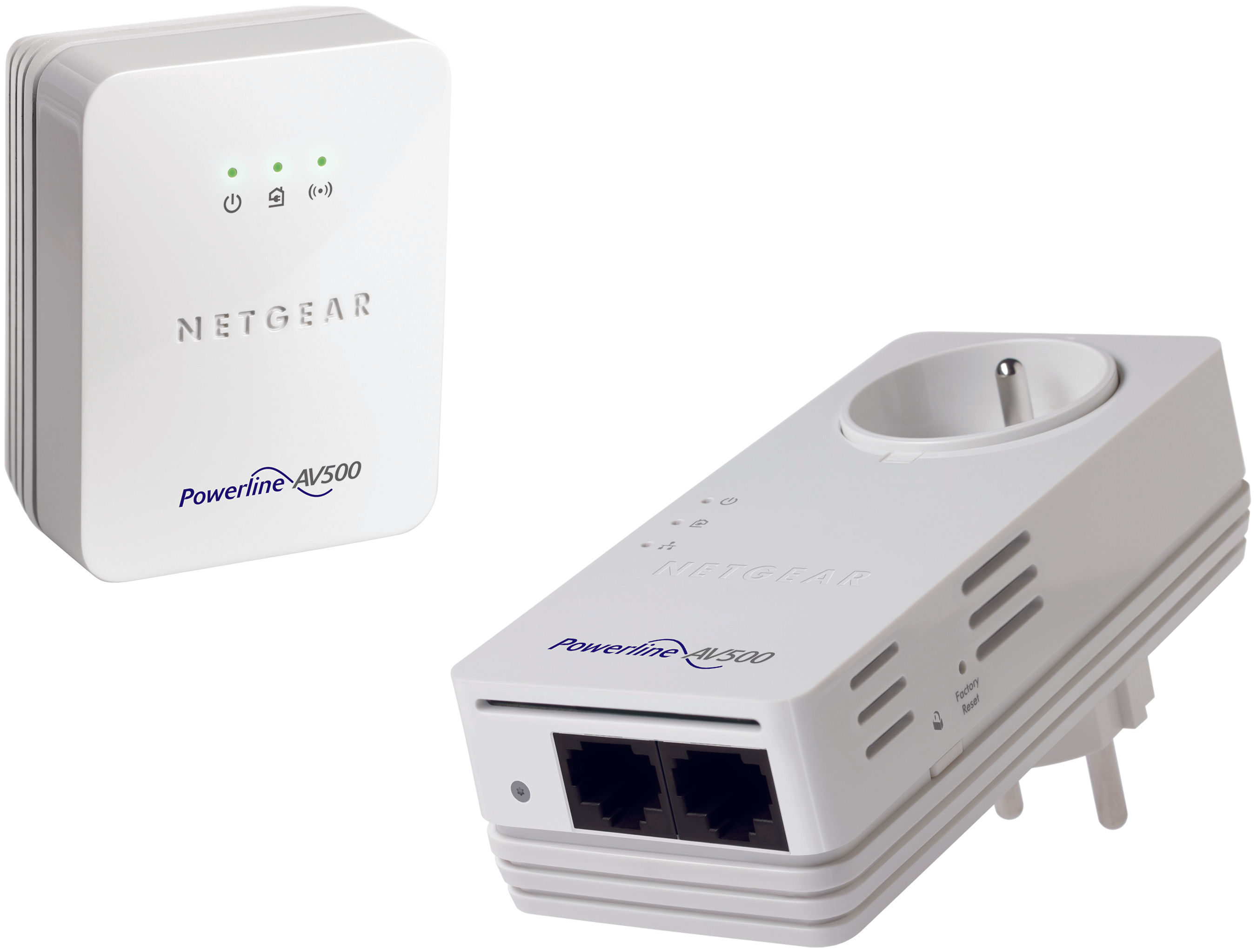 NETGEAR XWNB5602 500 Mbit/s Ethernet LAN Wi-Fi White 2 pc(s)
