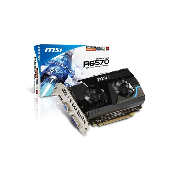 MSI V250-057R graphics card AMD Radeon HD6570 2 GB GDDR3