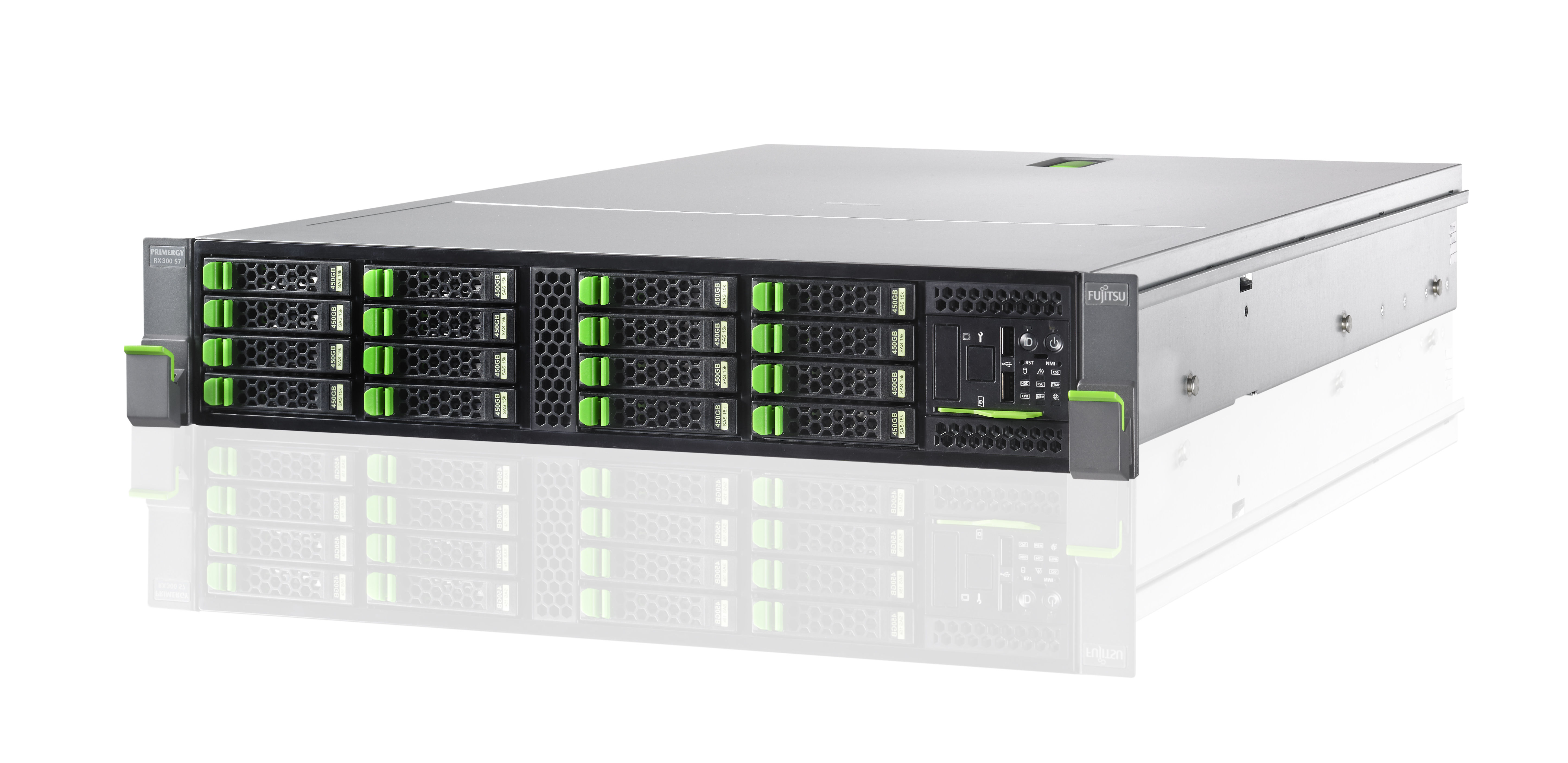 Fujitsu PRIMERGY RX300 S7 server 0 GB Rack (2U) Intel® Xeon® E5 Family E5-2630 2.3 GHz 8 GB DDR3-SDRAM 450 W Windows Server 2012 Datacenter