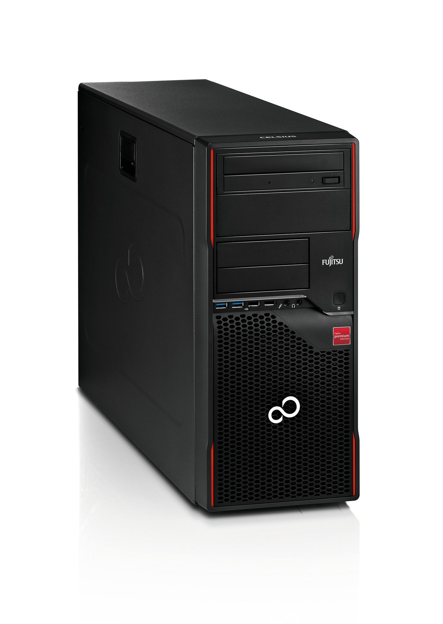 Fujitsu CELSIUS W420 Intel® Core™ i7 i7-3770 8 GB DDR3-SDRAM Windows 8 Pro Tower Workstation Black