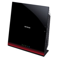 NETGEAR D6300 wireless router Gigabit Ethernet Dual-band (2.4 GHz / 5 GHz) Black