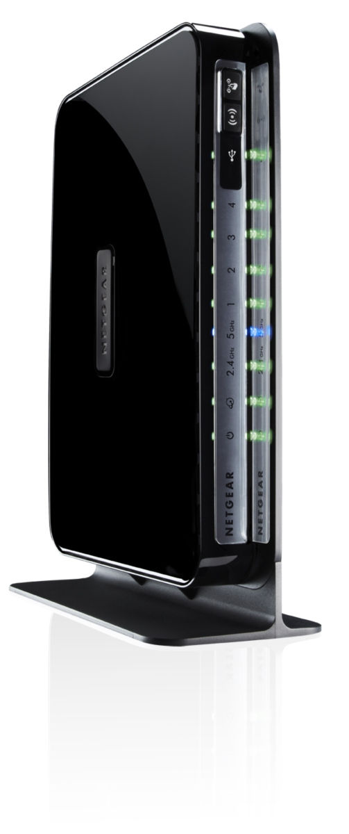 NETGEAR WNDR4300 wireless router Gigabit Ethernet Black