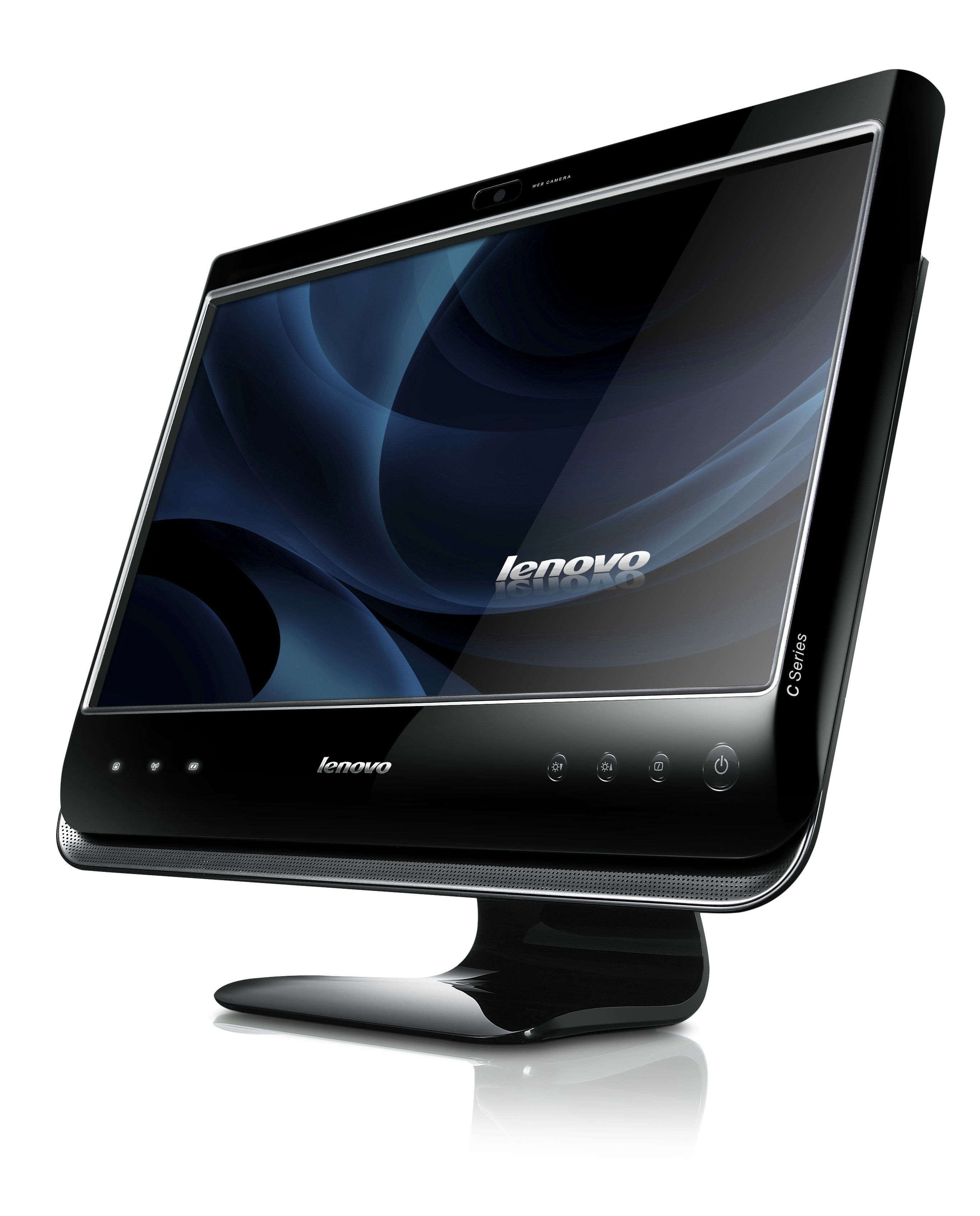 Lenovo C200 Intel Atom® D525 47 cm (18.5") 1366 x 768 pixels 2 GB DDR2-SDRAM 250 GB HDD Windows 7 Home Basic Black