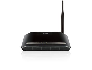D-Link DSL-2730B/A wireless router Fast Ethernet Black
