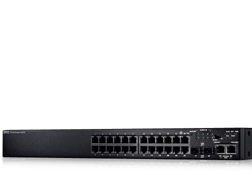DELL PowerConnect 3524P Managed L3 Power over Ethernet (PoE) 1U Black
