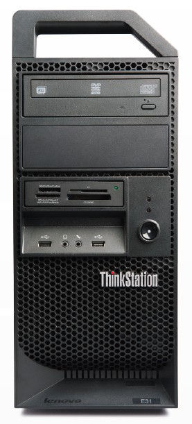 Lenovo ThinkStation E31 Intel® Core™ i5 i5-3470 4 GB DDR3-SDRAM Windows 7 Professional Tower Workstation Black