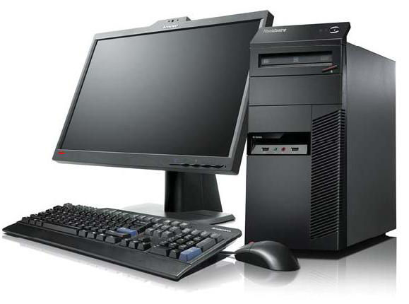 Lenovo ThinkCentre M82 + ThinkVision L1900p Intel® Core™ i3 i3-2120 4 GB DDR3-SDRAM 500 GB Windows 7 Professional Tower PC Black