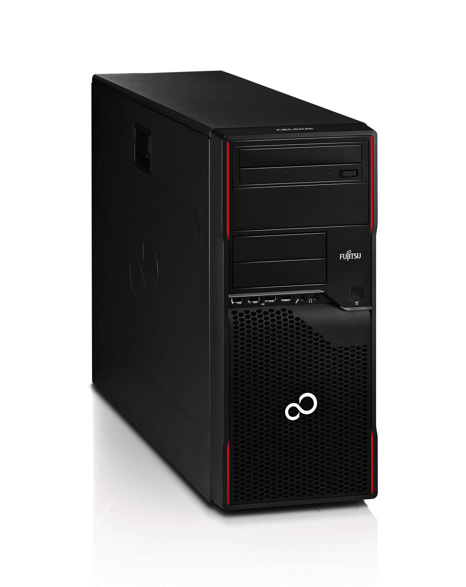 Fujitsu CELSIUS W520 Intel® Xeon® E3 V2 Family E3-1270V2 8 GB DDR3-SDRAM Windows 7 Professional Midi Tower Workstation Black